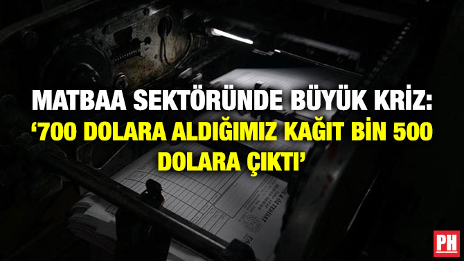 Matbaa Sektöründe Büyük Kriz: ‘700 Dolara Aldığımız Kağıt Bin 500 Dolara Çıktı’