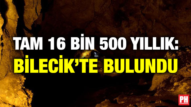 Tam 16 Bin 500 Yıllık: Bilecik’te Bulundu