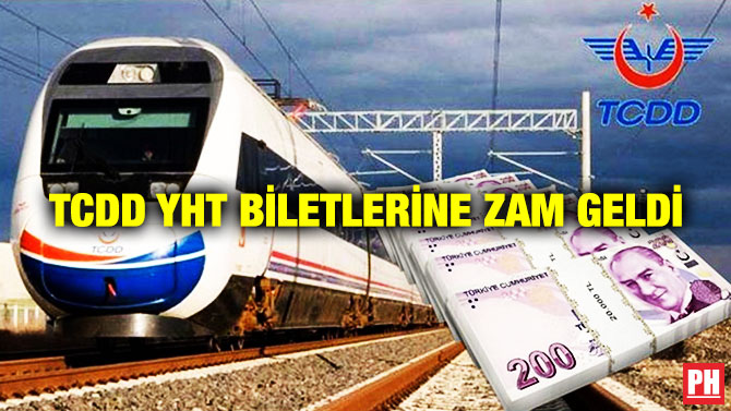 TCDD YHT Biletlerine Zam Geldi