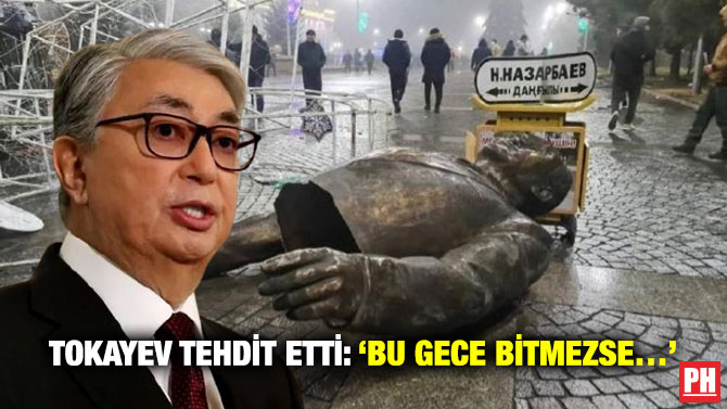 Tokayev Tehdit Etti: ‘Bu Gece Bitmezse…’