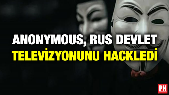 Anonymous, Rus Devlet Televizyonunu Hackledi