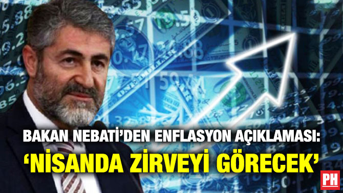 Bakan Nebati’den Enflasyon Açıklaması: ‘Nisanda Zirveyi Görecek’