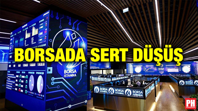 Borsada Sert Düşüş