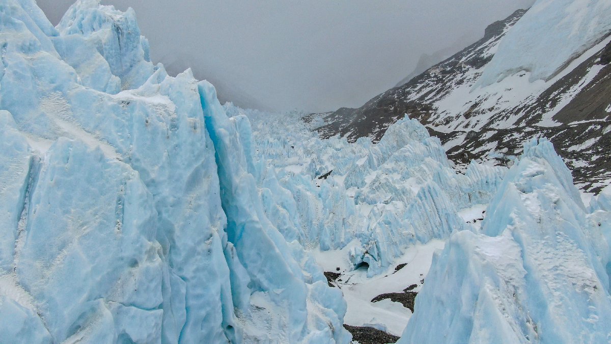 Everest Dağı buzulları