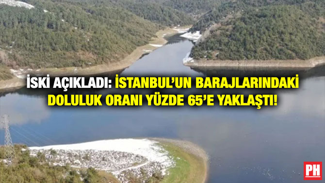 İSKİ Açıkladı: İstanbul’un Barajlarındaki Doluluk Oranı Yüzde 65’e Yaklaştı!
