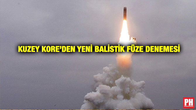 Kuzey Kore’den Yeni Balistik Füze Denemesi