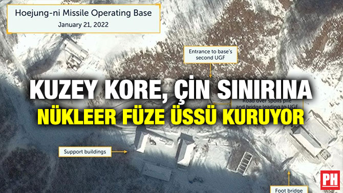 Kuzey Kore, Çin Sınırına Nükleer Füze Üssü Kuruyor