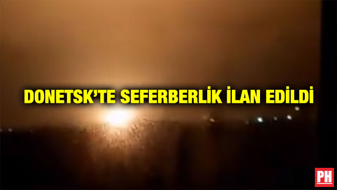 Lugansk’ta Peş Peşe Patlamalar!