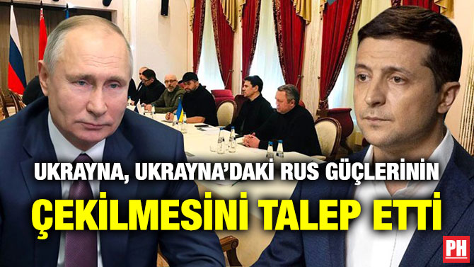 Ukrayna, Ukrayna’daki Rus Güçlerinin Çekilmesini Talep Etti