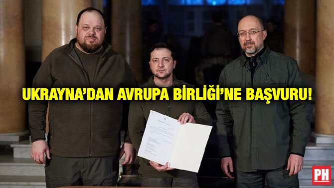 Ukrayna’dan Avrupa Birliği’ne Başvuru!