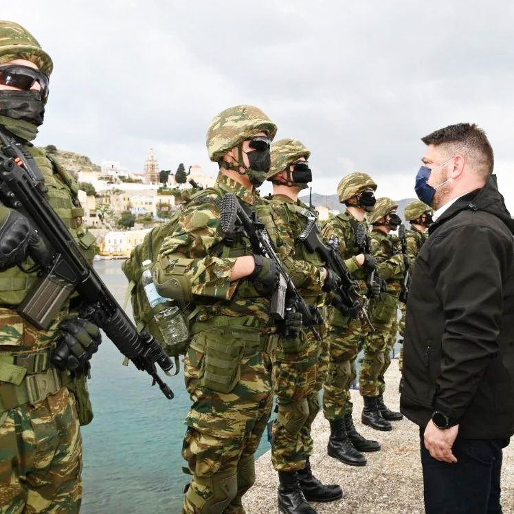 Yunan bakan yardımcısı, Bodrum kıyılarını da izledi.