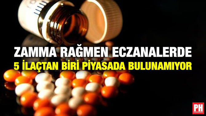Zamma Rağmen Eczanalerde 5 İlaçtan Biri Piyasada Bulunamıyor