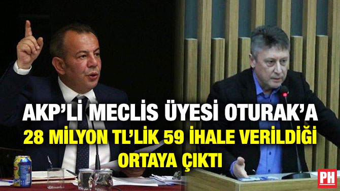 AKP’li Meclis Üyesi Oturak’a 28 Milyon TL’lik 59 İhale Verildiği Ortaya Çıktı