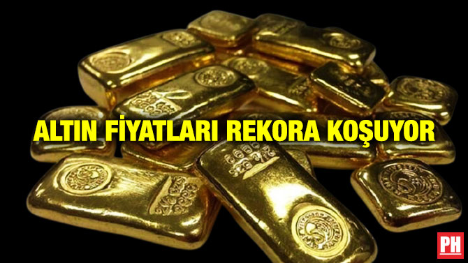 Altın Fiyatları Rekora Koşuyor