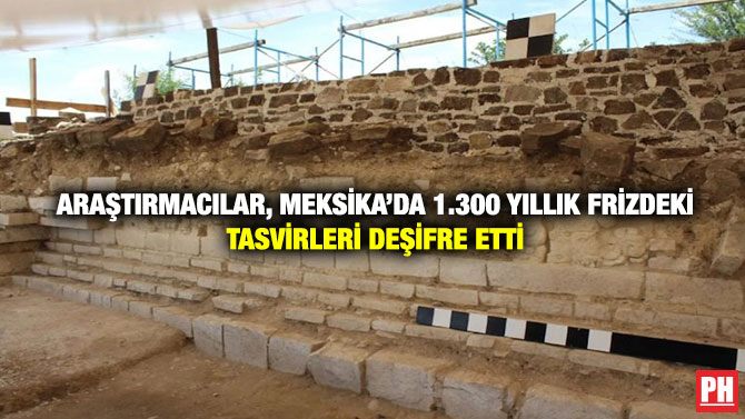 Araştırmacılar, Meksika’da 1.300 Yıllık Frizdeki Tasvirlerİ Deşifre Etti