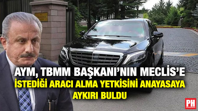 AYM, TBMM Başkanı’nın Meclis’e İstediği Aracı Alma Yetkisini Anayasaya Aykırı Buldu
