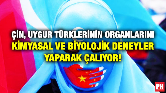 Çin, Uygur Türklerinin Organlarını Kimyasal ve Biyolojik Deneyler Yaparak Çalıyor!
