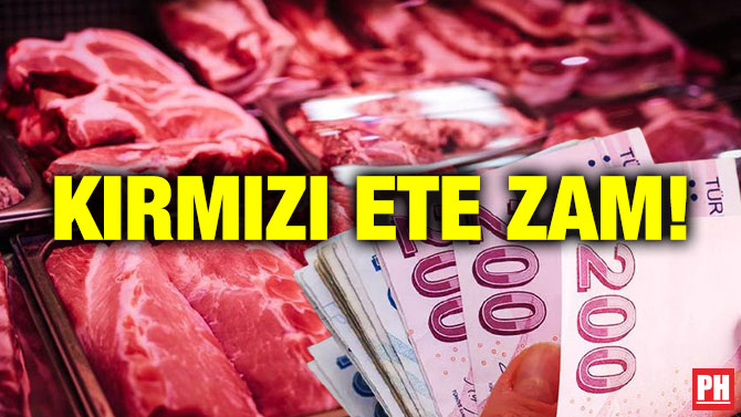 Kırmızı Ete Zam!