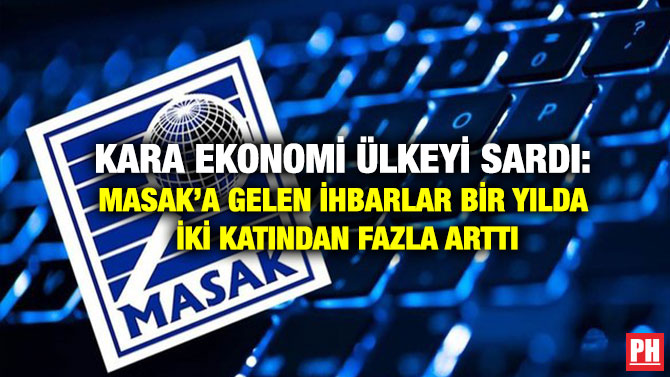 Kara Ekonomi Ülkeyi Sardı: MASAK’a Gelen İhbarlar Bir Yılda İki Katından Fazla Arttı
