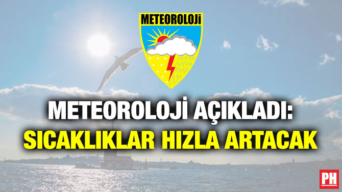 Meteoroloji Açıkladı: Sıcaklıklar Hızla Artacak