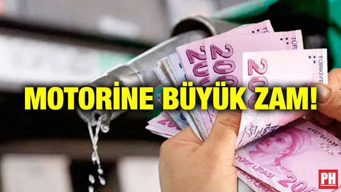 Motorine Büyük Zam!