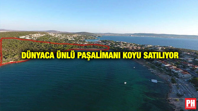 Dünyaca Ünlü Paşalimanı Koyu Satılıyor