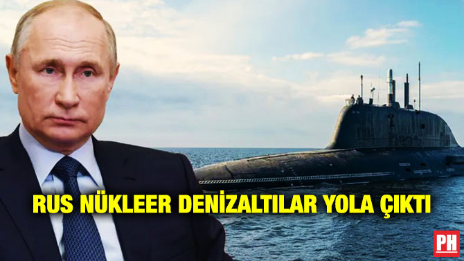 Rus Nükleer Denizaltılar Yola Çıktı