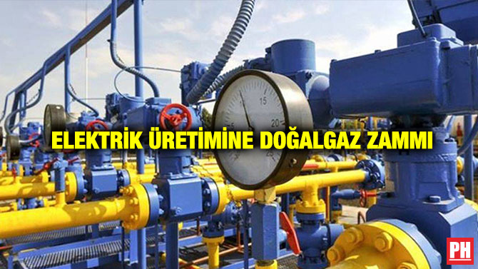 Elektrik Üretimine Doğalgaz Zammı