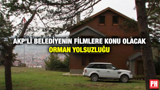 AKP’li Belediyenin Filmlere Konu Olacak Orman Yolsuzluğu