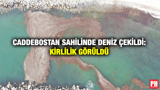Caddebostan Sahilinde Deniz Çekildi: Kirlilik Görüldü