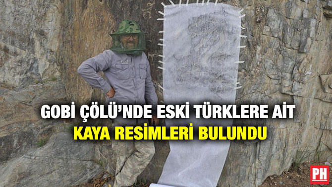 Gobi Çölü’nde Eski Türklere ait Kaya Resimleri Bulundu