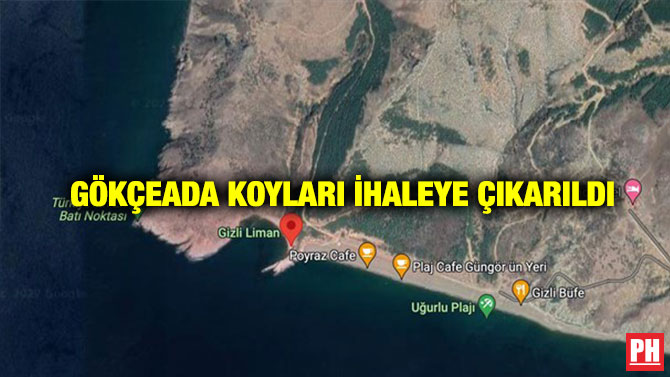 Gökçeada Koyları İhaleye Çıkarıldı