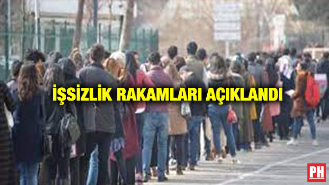 İşsizlik Rakamları Açıklandı