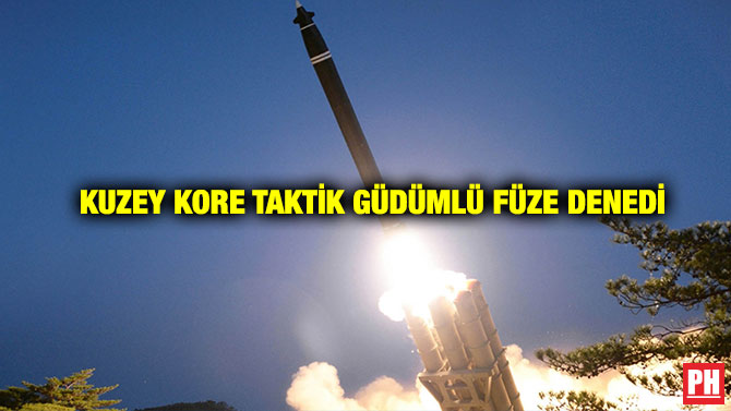 Kuzey Kore Taktik Güdümlü Füze Denedi