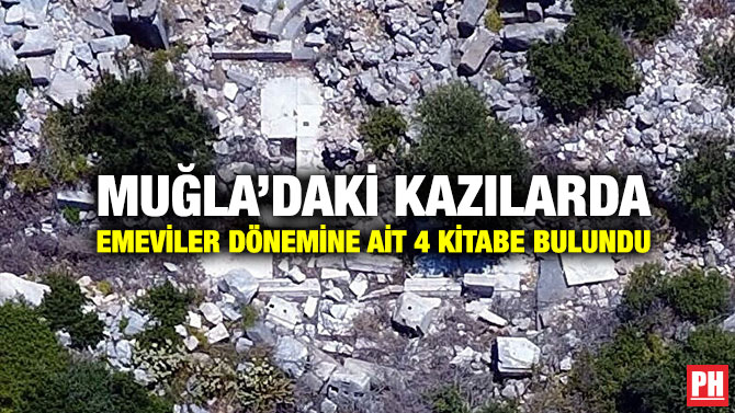 Muğla’daki Kazılarda Emeviler Dönemine Ait 4 Kitabe Bulundu