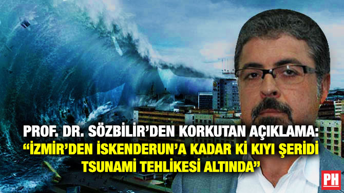 Prof. Dr. Sözbilir’den Korkutan Açıklama: “İzmir’den İskenderun’a Kadar ki Kıyı Şeridi Tsunami Tehlikesi Altında”