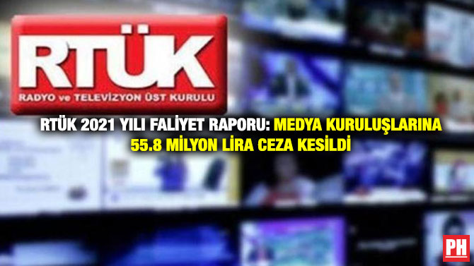 RTÜK 2021 Yılı Faliyet Raporu: Medya Kuruluşlarına 55.8 Milyon Lira Ceza Kesildi