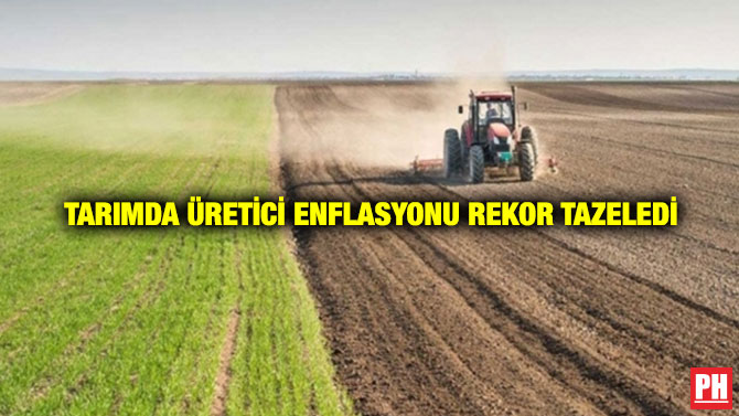 Tarımda Üretici Enflasyonu Rekor Tazeledi
