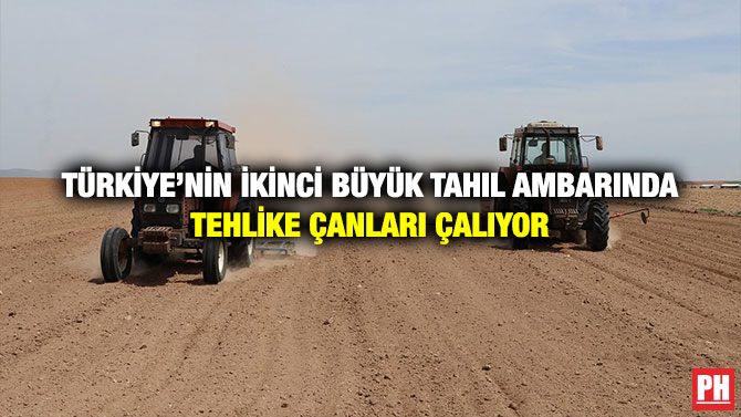 Türkiye’nin İkinci Büyük Tahıl Ambarında Tehlike Çanları Çalıyor