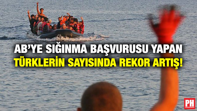 AB’ye Sığınma Başvurusu Yapan Türklerin Sayısında Rekor Artış!
