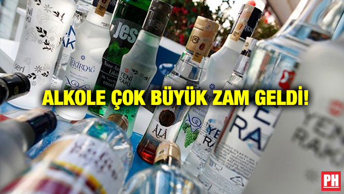 Alkole Çok Büyük Zam Geldi!