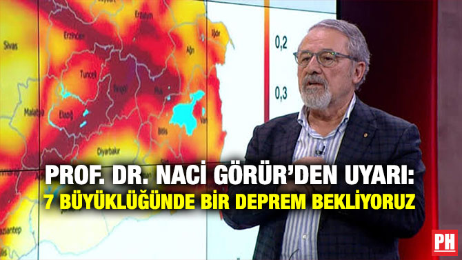 Prof. Dr. Naci Görür’den Uyarı: 7 Büyüklüğünde Bir Deprem Bekliyoruz