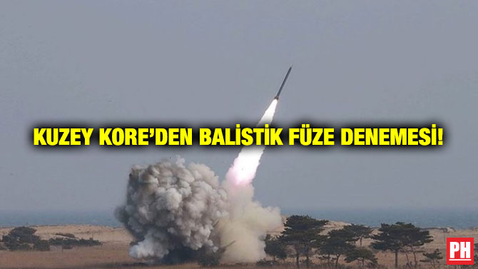 Kuzey Kore’den Balistik Füze Denemesi!