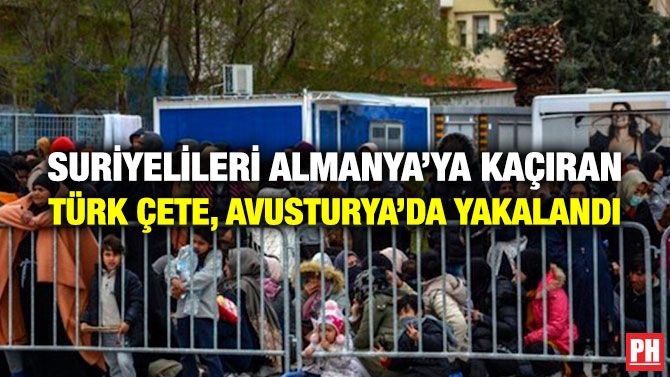 Suriyelileri Almanya’ya Kaçıran Türk Çete, Avusturya’da Yakalandı