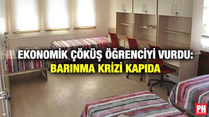 Ekonomik Çöküş Öğrenciyi Vurdu: Barınma Krizi Kapıda