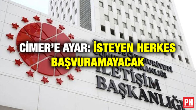 CİMER’e Ayar: İsteyen Herkes Başvuramayacak