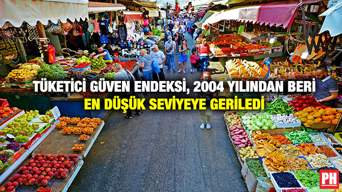 Tüketici Güven Endeksi, 2004 Yılından Beri en Düşük Seviyeye Geriledi