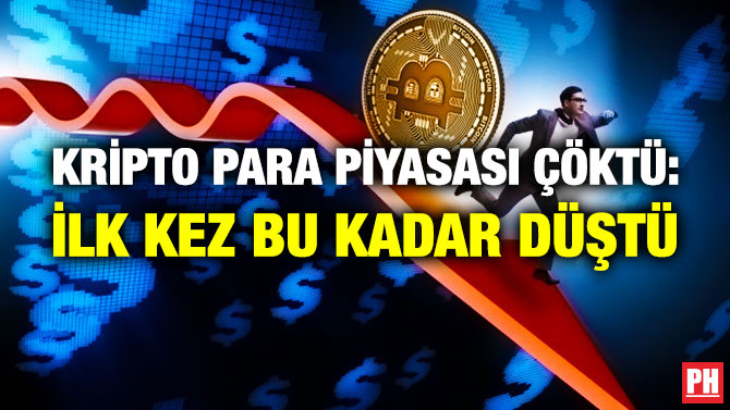 Kripto Para Piyasası Çöktü: İlk Kez Bu Kadar Düştü