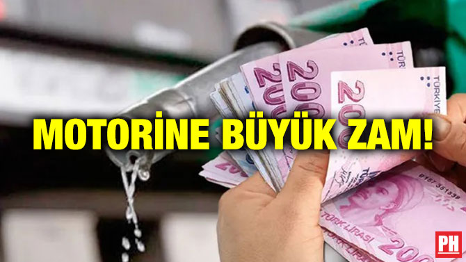 Motorine Büyük Zam!