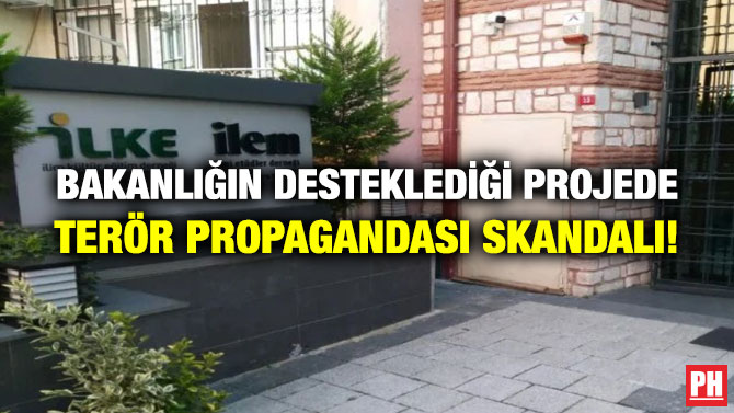 Bakanlığın Desteklediği Projede Terör Propagandası Skandalı!